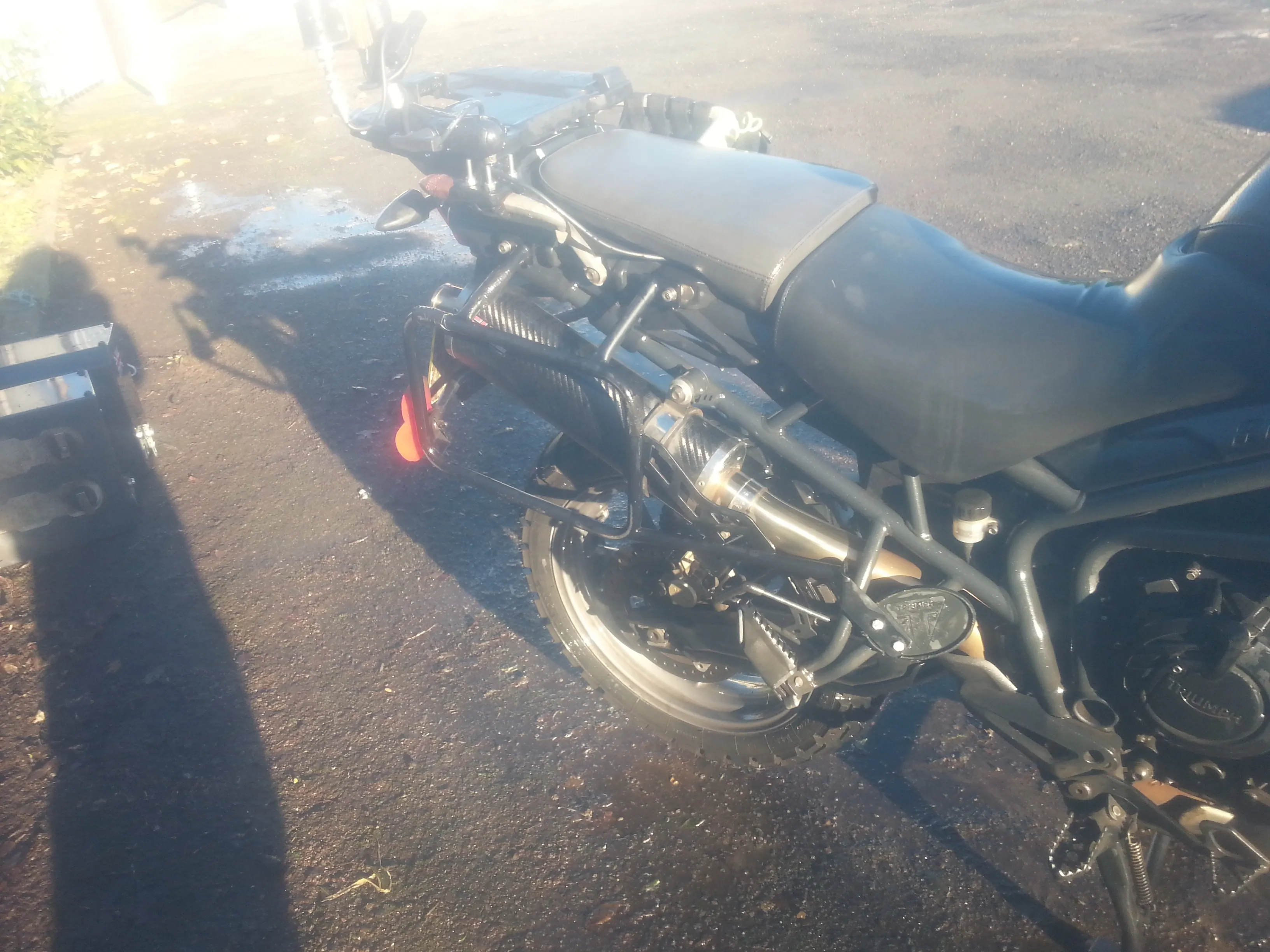 tiger 800 metal mule rack